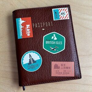 Fossil Leather Passport Cover